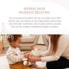 Sophie de giraf Touch & Music Knuffel - Kinderspeelgoed met geluid - Kraamcadeau - Babyshower cadeau - Vanaf 10 maanden - 3 Melodieën - Inclusief batterijen - Afbeelding 9