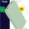 Trust Primo - 20000 mah powerbank - Iphone / samsung - snellader - USB A, USB C & Micro USB - Universele Powerbank - 15W - Groen - Afbeelding 9