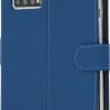 Accezz Hoesje Geschikt voor Samsung Galaxy S10 Hoesje Met Pasjeshouder - Accezz Wallet Softcase Bookcase - Blauw