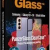 PanzerGlass ClearCase AntiBacterial geschikt voor Samsung Galaxy S21 Plus hoesje - Zwart - Afbeelding 16