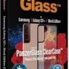 PanzerGlass ClearCase AntiBacterial geschikt voor Samsung Galaxy S21 Plus hoesje - Zwart - Afbeelding 14
