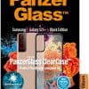 PanzerGlass ClearCase AntiBacterial geschikt voor Samsung Galaxy S21 Plus hoesje - Zwart - Afbeelding 9