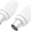 Hama Coax-set, connector/koppeling, klembaar