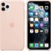 Apple Silicone Backcover iPhone 11 Pro Max hoesje - Roze - Afbeelding 2
