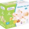 New Classic Toys - Houten Theeservies - Speelgoed Thee Set - Gebroken Wit - Afbeelding 9