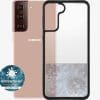 PanzerGlass ClearCase AntiBacterial geschikt voor Samsung Galaxy S21 Plus hoesje - Zwart - Afbeelding 8