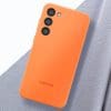 Samsung Siliconen Hoesje - Samsung Galaxy S23 Plus - Oranje - Afbeelding 15