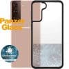 PanzerGlass ClearCase AntiBacterial geschikt voor Samsung Galaxy S21 Plus hoesje - Zwart - Afbeelding 3