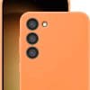 Samsung Siliconen Hoesje - Samsung Galaxy S23 Plus - Oranje - Afbeelding 14