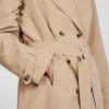 Pieces Jas Pctaya Ls Trenchcoat 17132310 Irish Cream Dames Maat - XS - Afbeelding 2
