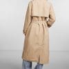 Pieces Jas Pctaya Ls Trenchcoat 17132310 Irish Cream Dames Maat - XS - Afbeelding 6