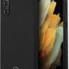 Mercedes-Benz Silicone backcover geschikt voor Samsung Galaxy S21 (SM-G991) - Zwart