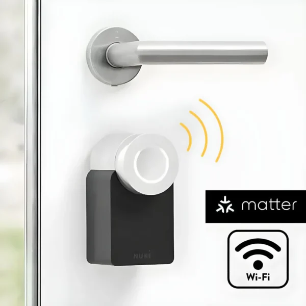 Nuki Smart Lock 4.0 Pro Bt/Wifi/Matter/Thread - Black Digital Intelligent Lock - Afbeelding 2
