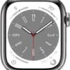 Apple Watch Series 8 - 4G - 45mm - Zilver Roestvrijstaal