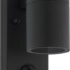 EGLO Riga 5 Wandlamp Buiten - GU10 - 16,5 cm - Sensor - Zwart