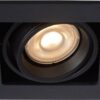 Lucide CHIMNEY - Inbouwspot - 1xGU10 - Zwart - Afbeelding 3