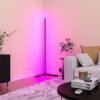 Calex Slimme LED Vloerlamp - Wifi Hoeklamp Staande Lamp - Sfeerverlichting Dimbaar RGB en Wit Licht - App en afstandsbediening - Afbeelding 3