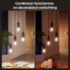 Philips Hue filament standaardlamp A60 - zachtwit licht - 1-pack - E27 - Afbeelding 3