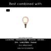 Lucide IDAHO - Wandlamp - 1xE14 - Bruin - Afbeelding 2