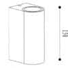 Lucide BOOGY - Wandspot / Wandlamp Binnen/Buiten - 2xGU10 - IP44 - Zwart - Afbeelding 2