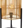 Lucide JANTINE - Tafellamp - Ø 30 cm - 1xE27 - Naturel