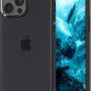 Spigen Ultra Hybrid PU en TPU Air Cushion hoesje geschikt voor iPhone 13 Pro - zwart