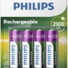 Philips AA Oplaadbare batterijen - 4 stuks - Afbeelding 2