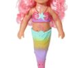 BABY born Little Sister Zeemeermin Roze - Babypop 46 cm