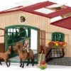 SCHLEICH - Stal met paarden - 42195 - Farm World assortiment