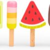 New Classic Toys - Houten Speelgoed IJsjes - 6 stuks - FSC - Afbeelding 2