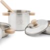 New Classic Toys - Speelgoed Metalen Pannenset - Keuken Accessoire Set - Keukengerei - Afbeelding 2