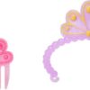 BABY born Little Sister Zeemeermin Roze - Babypop 46 cm - Afbeelding 2