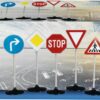 Klein Toys verkeersborden - 5 stuks - 25x25x73 cm - ideaal voor verkeerseducatie - Afbeelding 3