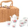 Small Foot - Koffie en Theeservies Porselein in Koffer, 14dlg.