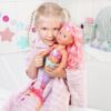 BABY born Little Sister Zeemeermin Roze - Babypop 46 cm - Afbeelding 3