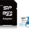Silicon Power Superior Pro Micro SDHC incl. SD Adapter 64GB UHS-1 U3 A1 V30 Class 10 Color