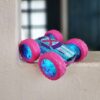 Exost RC 360 Cross Flash Stuntauto roze 1:18 - Flashing wheels - Incl. oplaadbare batterij - RC auto - Afbeelding 2