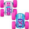 Exost RC 360 Cross Flash Stuntauto roze 1:18 - Flashing wheels - Incl. oplaadbare batterij - RC auto - Afbeelding 3