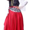 Piraat kostuum dames - Piraten kostuum - Piraten pak - Carnavalskleding - Carnaval kostuum - Maat M - Afbeelding 3