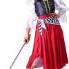 Piraat kostuum dames - Piraten kostuum - Piraten pak - Carnavalskleding - Carnaval kostuum - Maat M - Afbeelding 2