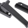 Starx raamsluiting – met nok en knop – links – zwart - Afbeelding 2