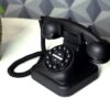 Profoon D-SIGN GRAHAM Retro telefoon - Uniek design met mechanische bel - Zwart - Afbeelding 3