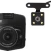 Rawlink Dashcam voor auto - FULL HD - Met Waterdichte Achtercamera - LCD Scherm - Nachtvisie - Groothoeklens - Beeldstabilisatie