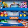 PAW Patrol Pup Squad - Cadeauset met 6 Racers - speelgoedautos