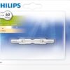 Philips Halogeenbuis 48W (60W) R7s WW, dimbaar - Afbeelding 2