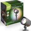 Calex Smart Outdoor LED XL Grondspot - Slimme Tuinverlichting Waterdicht - Prikspot - RGB en Warm Wit Licht - Tuinspot 9W - Zwart - Afbeelding 2