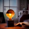 Calex Tafellamp Marmer Vierkant - E27 - Zwart - Excl. lichtbron - Afbeelding 3