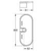 GROHE EasyReach Zeepschaal - Voor Tempesta en Euphoria glijstangen - Transparant - Afbeelding 2