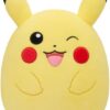 Knuffel - BANDAI - Pokémon - Squishmallows 50 cm - Pikachu - Grote ultrazachte knuffel - Officiële Pokémon-licentie