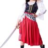 Piraat kostuum dames - Piraten kostuum - Piraten pak - Carnavalskleding - Carnaval kostuum - Maat M